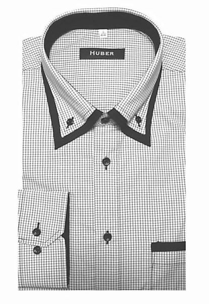 Huber Hemden Langarmhemd HU-0078 Button-Down Kragen, Regular Fit-gerader Sc günstig online kaufen