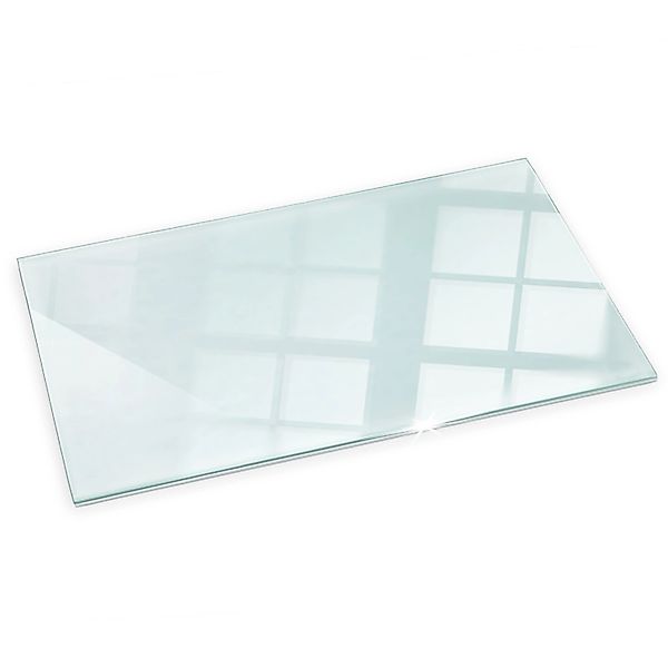 Tulup Glasplatte für Kamin Bodenplatte aus Glas Transparent Rechteck 140x70 günstig online kaufen