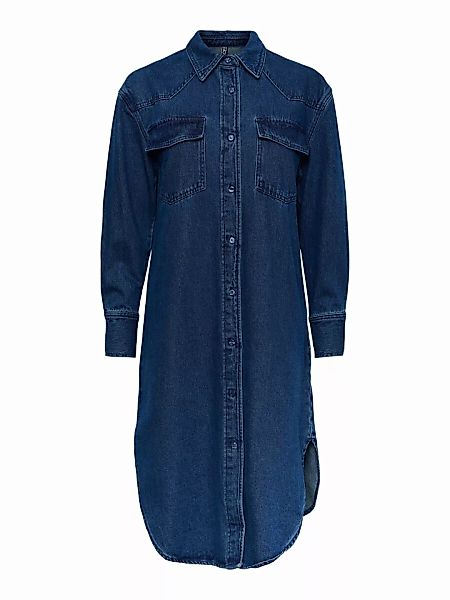PIECES Pcnursel Blusenkleid Damen Blau günstig online kaufen