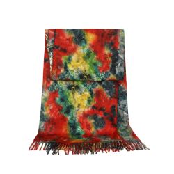 ZEBRO Modeschal Schal, mit Fransen / günstig online kaufen