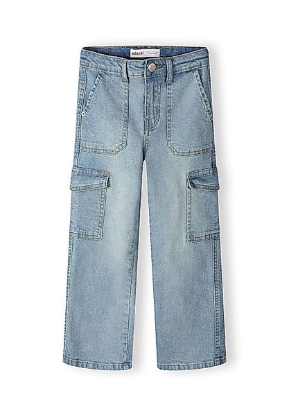 MINOTI Cargojeans Hose mit Cargotaschen (2y-14y) günstig online kaufen