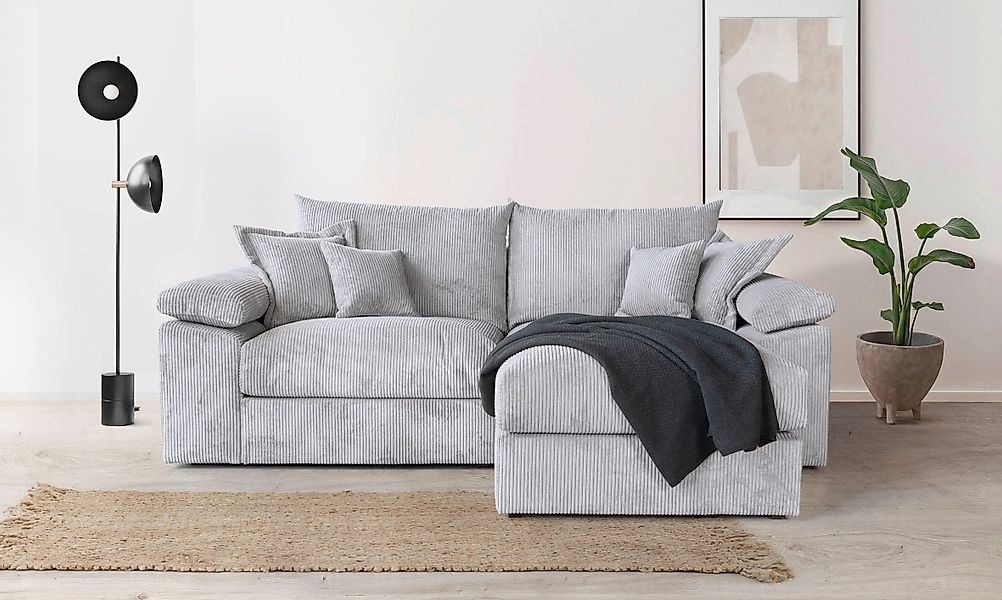 Home affaire Ecksofa Soft&Cosy XL L-Form günstig online kaufen