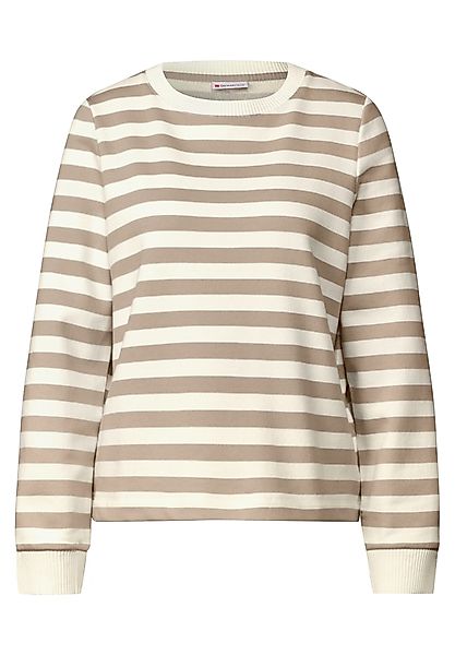 STREET ONE Sweater im Streifen-Look günstig online kaufen