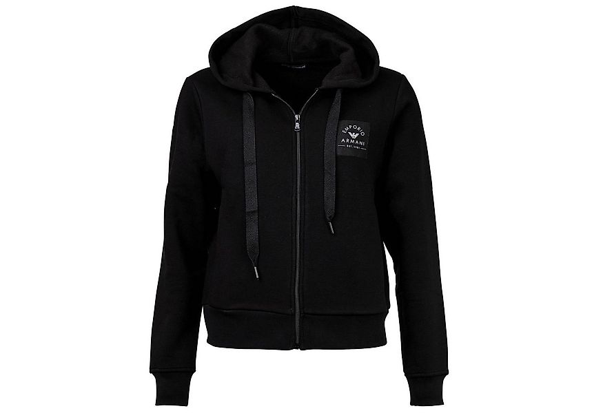 Emporio Armani Sweater Damen Sweatjacke Baumwolle Iconic Terry günstig online kaufen