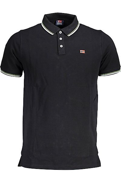 NORWAY 1963 Poloshirt Herren Kurzarm Poloshirt Schwarz mit günstig online kaufen