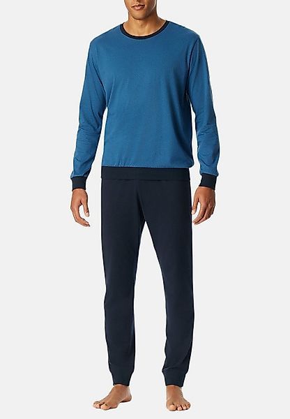 uncover by SCHIESSER Pyjama Basic (1 tlg) Schlafanzug - Baumwolle - Atmungs günstig online kaufen