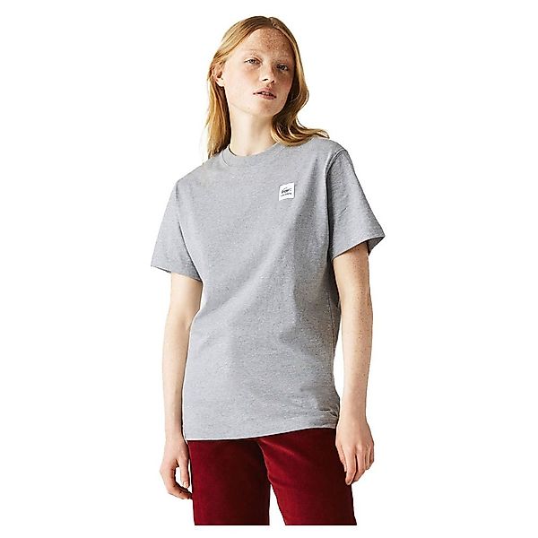 Lacoste Live Kurzarm-t-shirt Aus Baumwolle Mit Patch S Wall Chine günstig online kaufen