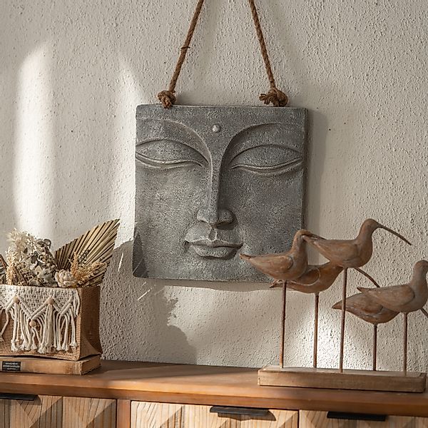 K&L Wall Art Wanddekoobjekt Buddha Wandskulptur günstig online kaufen