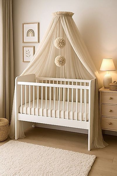 Baby Fancyroom Betthimmel Betthimmel aus 12 Meter Tüll aus 1. Klasse für Ki günstig online kaufen
