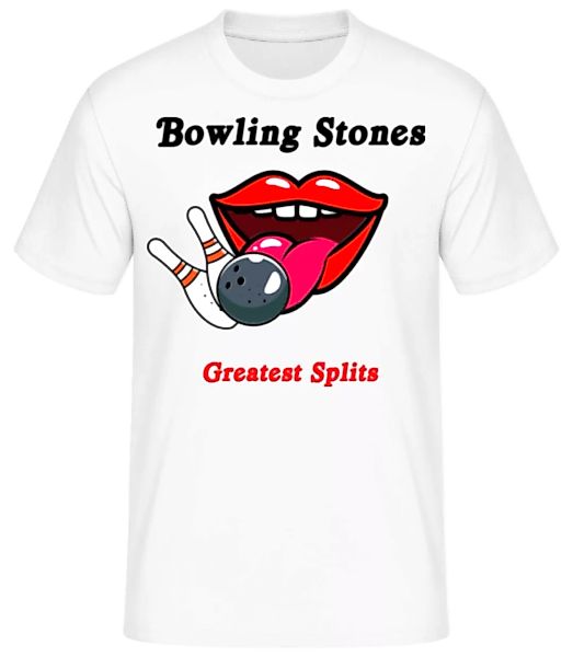 Bowling Stones · Männer Basic T-Shirt günstig online kaufen