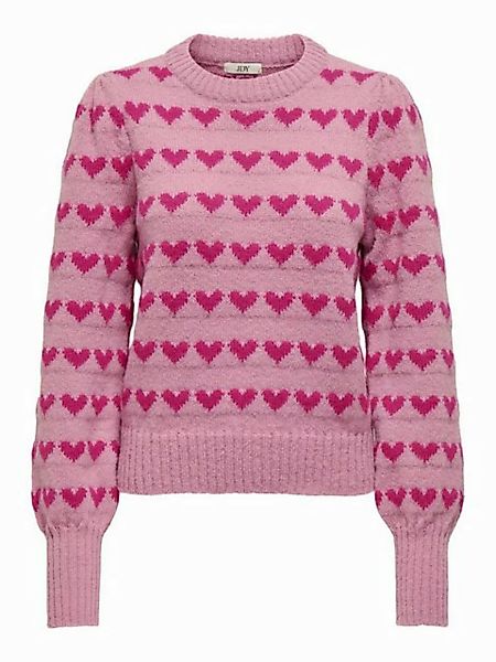 JDY Strickpullover JDYSIGRID LIFE L/S ON PUFF PULL KNT günstig online kaufen