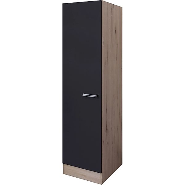 Flex-Well Exclusiv Küchen-Geschirrschrank Lara 50 cm Anthrazit-San Remo Eic günstig online kaufen