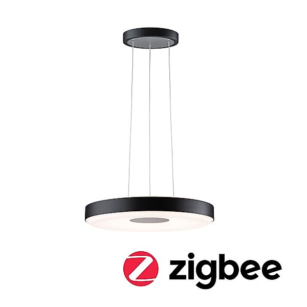 Paulmann "LED Pendelleuchte Smart Home Zigbee 3.0 Puric Pane 2700K 1200lm / günstig online kaufen