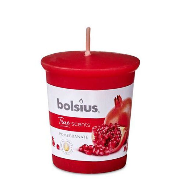 Bolsius Duftkerze Bolsius Duftkerze Granatapfel, Höhe günstig online kaufen