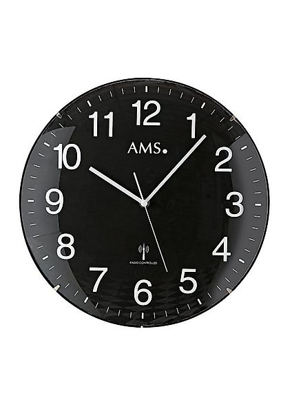 AMS Funkwanduhr F5959 (Quarzuhr,Wohnzimmer,Esszimmer,Küche,Arbeitszimmer,Bü günstig online kaufen