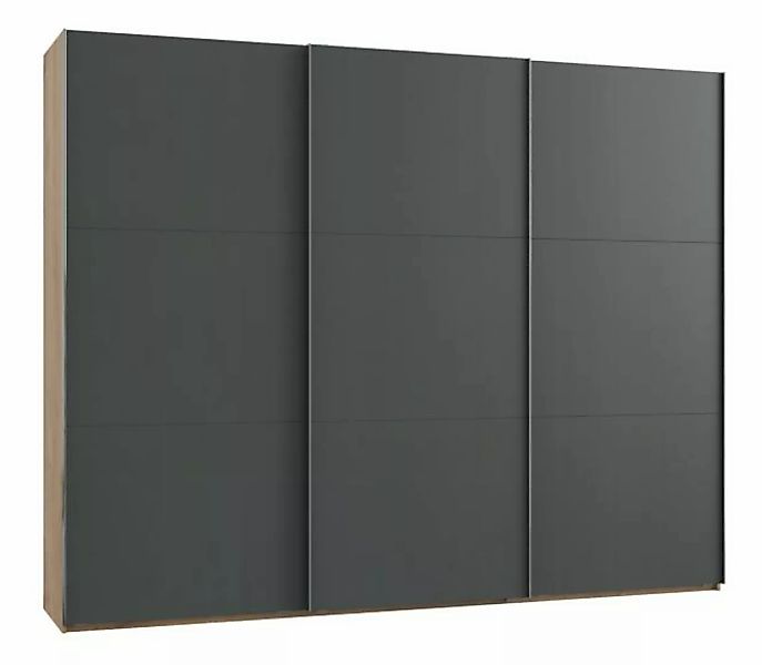 Schwebetürenschrank 3trg LEVEL36 A von WIMEX Grau günstig online kaufen