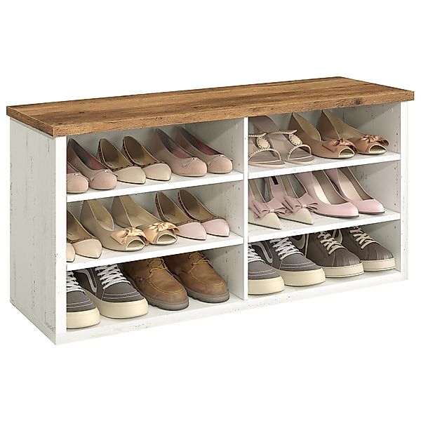 VASAGLE Schuhbank, Sitzbank mit Stauraum, Schuhregal günstig online kaufen
