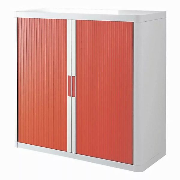 EASYOFFICE Aktenschrank Rollladenschrank easyoffice BxTxH 86x37,5x104cm wei günstig online kaufen