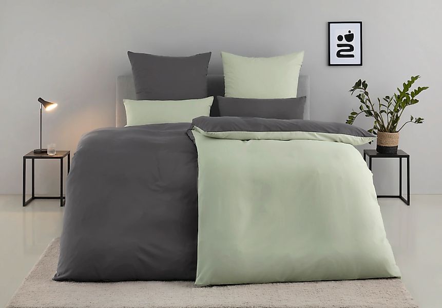 OTTO home Bettwäsche "Desner2" 3 Stk. Premium Qualität, sehr weich, uni, ab günstig online kaufen