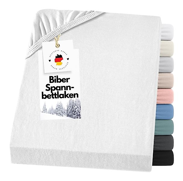 Carpe Sonno Spannbettlaken Biber Spannbettlaken Winter günstig online kaufen