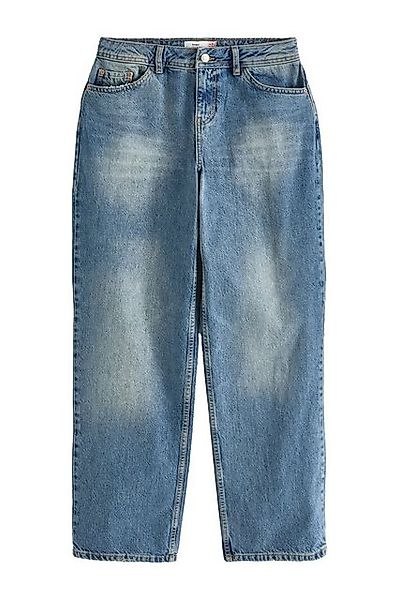 Next Weite Jeans Baggy-Sanduhr-Jeans mit weitem Bein, Kurzgröße (1-tlg) günstig online kaufen