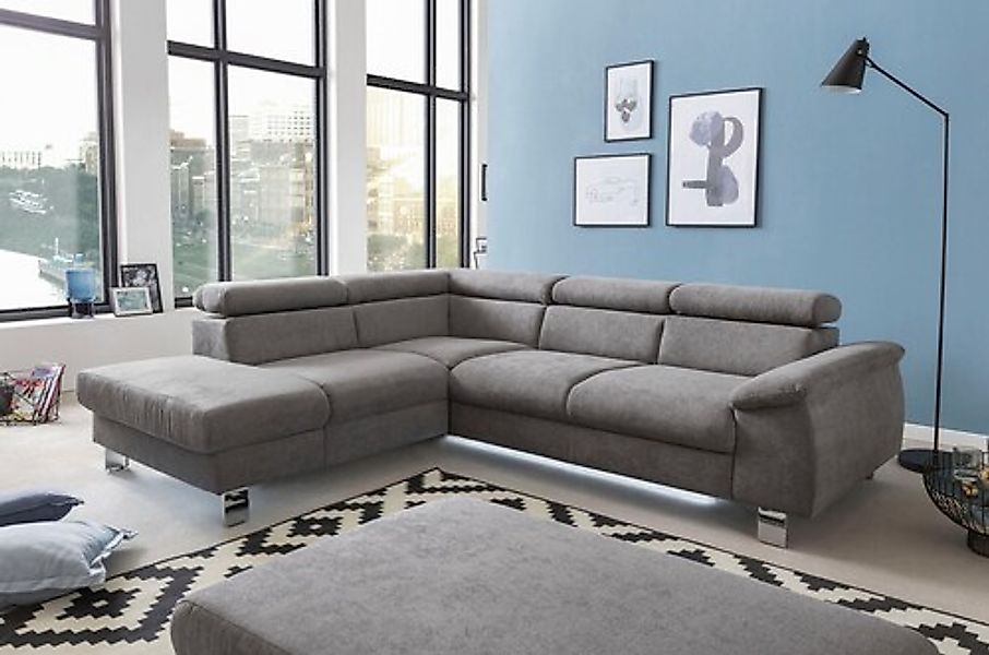 COTTA Polstergarnitur »Komaris L-Form«, (Set), Set bestehend aus: Ecksofa m günstig online kaufen