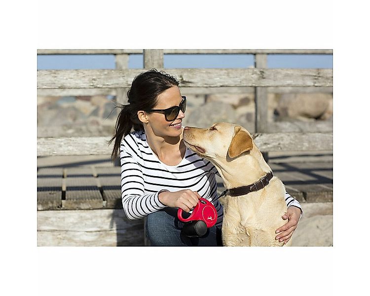 flexi Führleine, Hundeleine Flexi New CLASSIC Schwarz 5 m günstig online kaufen