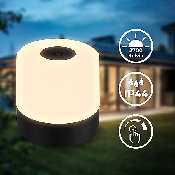 B.K.Licht Tischleuchte BKL1588, LED fest integriert, günstig online kaufen
