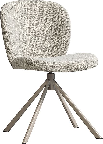 WOOOD Esszimmerstuhl "Femke" (Set) 2 Stk.Polsterstuhl mit Drehfuß, aus weic günstig online kaufen