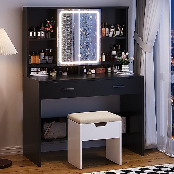 HOMALL Schminktisch Schminktisch mit Spiegel und günstig online kaufen