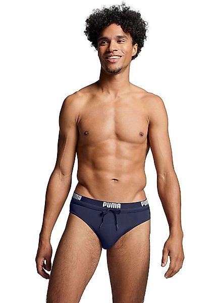PUMA Badeslip PUMA SWIM MEN LOGO SWIM BRIEF mit elastischem Logobund günstig online kaufen