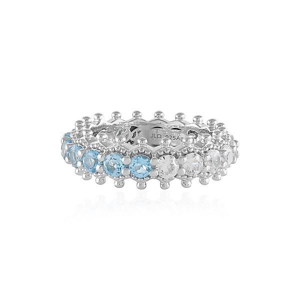 Cavill Silberring Schweizer Blautopas Zirkon Sterling günstig online kaufen
