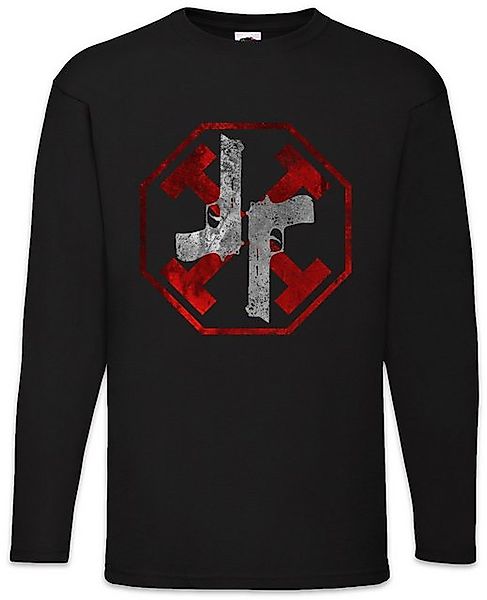 Urban Backwoods Langarmshirt Gun Kata Langarm T-Shirt Symbol Sign Logo Insi günstig online kaufen