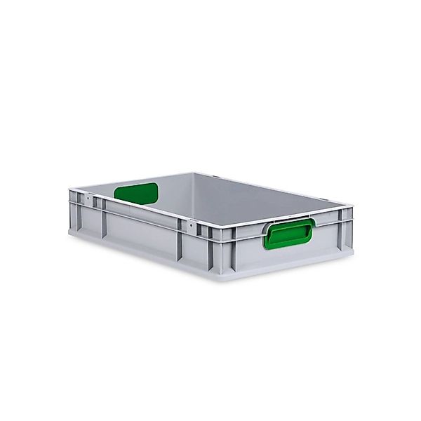 PROREGAL Eurobox Nextgen Color HxBxT 12 x 40 x 60 cm 23 Liter Griffe Grün G günstig online kaufen