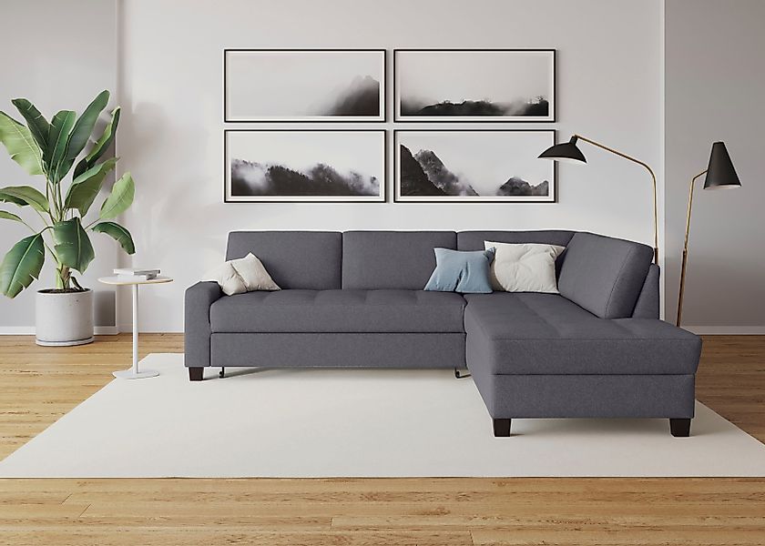 DOMO collection Ecksofa Florentina zeitlos und günstig online kaufen