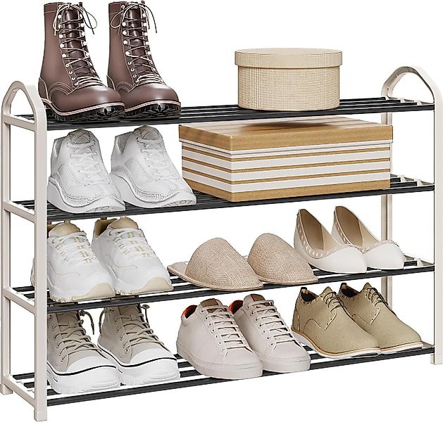 Woltu Schuhregal, 1-tlg., Ablage Ständerregale 4 günstig online kaufen