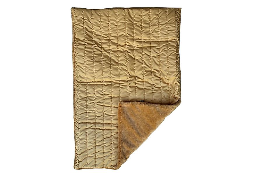 Fashion Dog Tierdecke Double Face Kuscheldecke für Hunde und Katzen, Ocker- günstig online kaufen
