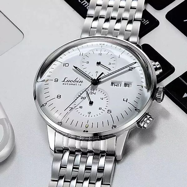 BinBond Automatikuhr Herrenuhr Automatik Armbanduhr Chronograph günstig online kaufen