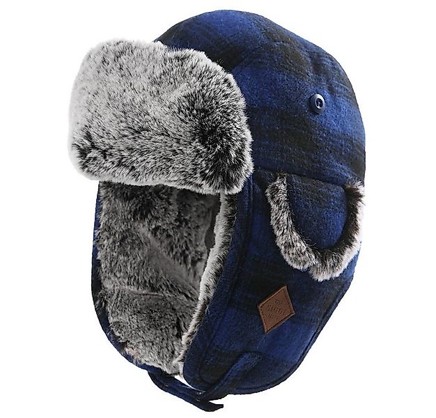 YI Fellimitatmützen Warme Fliegermütze Wintermütze mit Ohrenklappen weiche günstig online kaufen