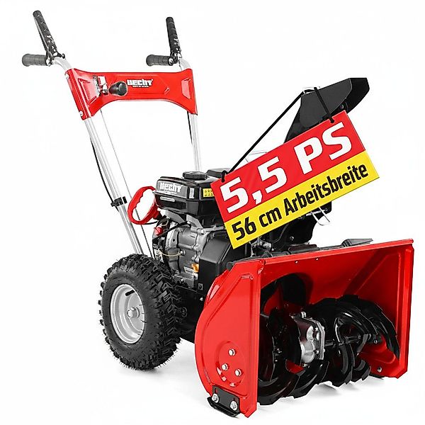 Hecht Benzin-Schneefräse zweistufig 5 Gänge 5,5 günstig online kaufen
