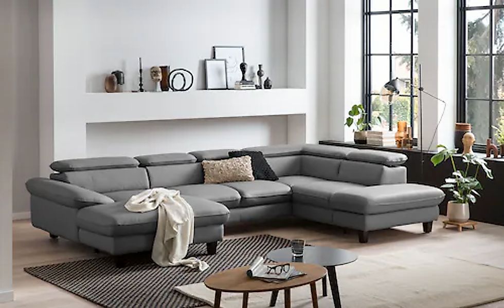 Home affaire "Pilot U-Form" mit Kopfteilverstellung, wahlweise mit Bettfunk günstig online kaufen