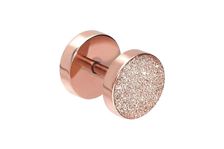 PIERCINGLINE Fake-Ear-Plug Chirurgenstahl Fake Plug DIAMANTOPTIK (Fake Plug günstig online kaufen