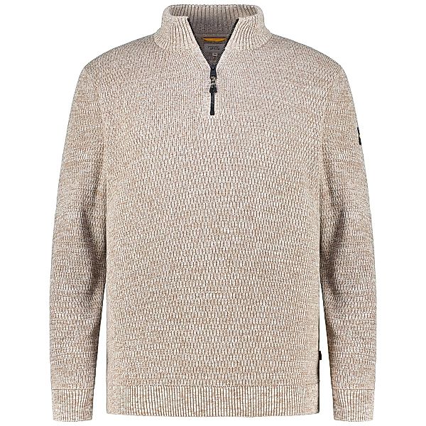 camel active Strickpullover aus Baumwollmischung Farbe beige Größe: 5XL günstig online kaufen