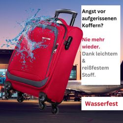 NOWI Trolley Koffer Weichschalenkoffer mit Rollen günstig online kaufen