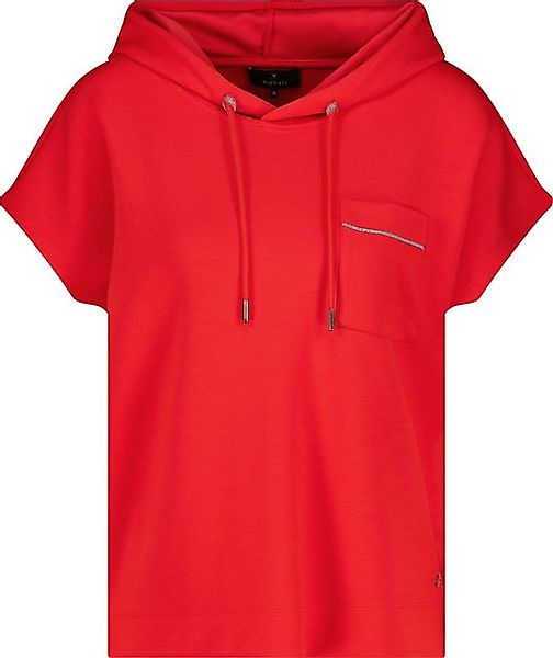 Monari Sweatshirt Kurzarm mit Kapuze günstig online kaufen