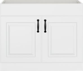 wiho Küchen Spülenschrank "Erla" 100 cm breit mit Kassettenfront, ohne Arbe günstig online kaufen