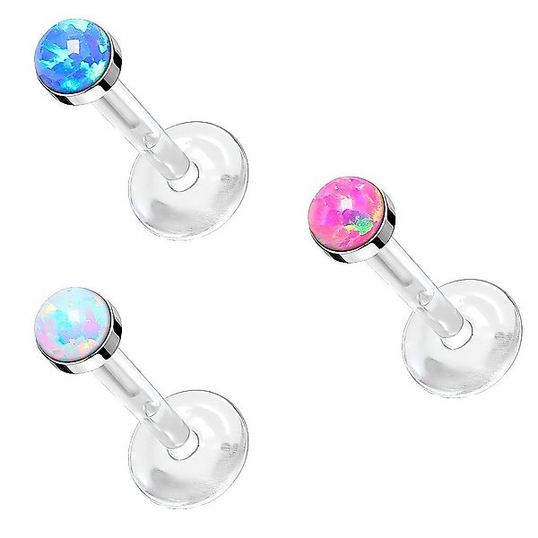 Taffstyle Piercing-Set Lippenpiercing Madonna Monroe Bioflex günstig online kaufen