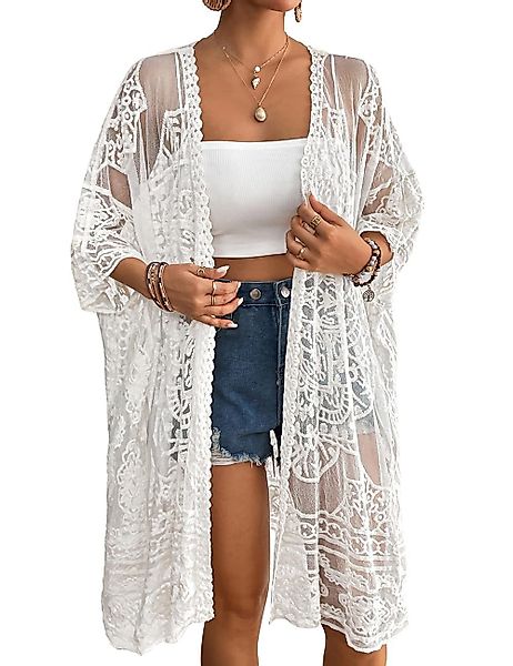 RWEUOQ Strandkleid Damen Bademode Oberbekleidung Strickjacke,Bikini günstig online kaufen