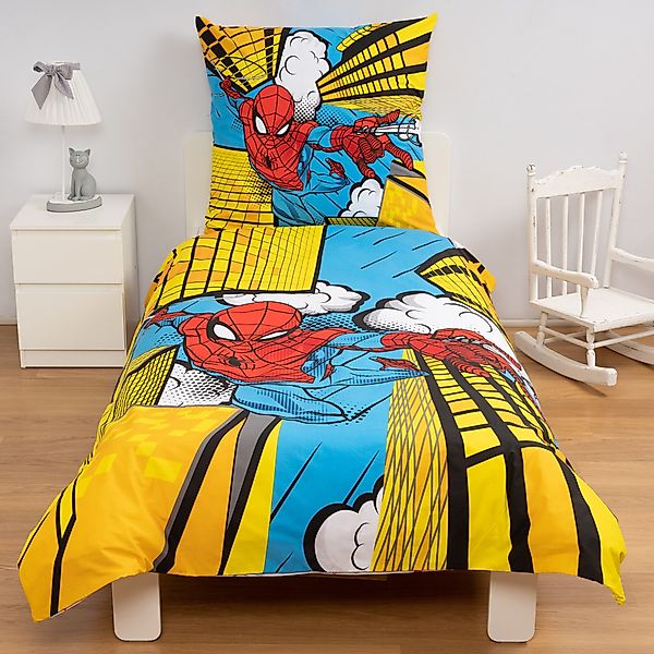 Disney Wendebettwäsche Disney Home Spiderman Wendebettwäsche günstig online kaufen