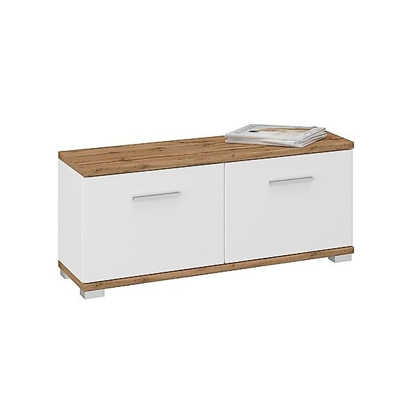 Lomadox Schuhbank HUESCA-129, Garderobenbank mit 2 günstig online kaufen